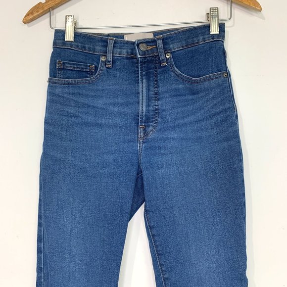 EVERLANE The Authentic Stretch High-Rise Skinny Jean Sz 26R - Picture 3 of 13